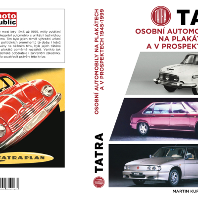 Tatra - osobní automobily na plakátech a v prospektech, 1945-1999