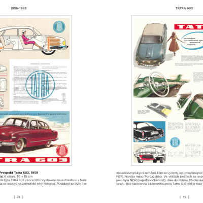 Tatra. Osobní automobily na plakátech a v prospektech 1945-1999