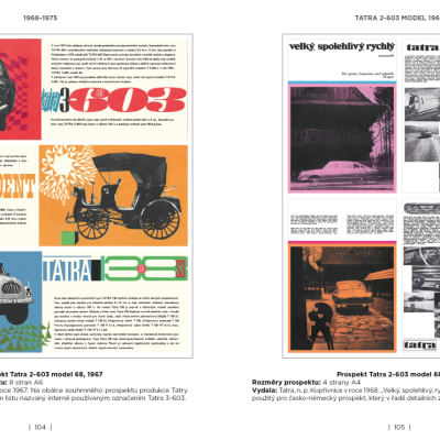 Tatra. Osobní automobily na plakátech a v prospektech 1945-1999