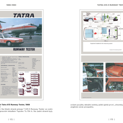 Tatra - osobní automobily na plakátech a v prospektech, 1945-1999