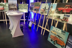 Společenský večer JHK ČB - Vernisáž plakátů Škoda, 22.11.2023 