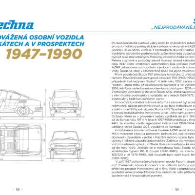 Mototechna - tuzemská i dovážená osobní vozidla na plakátech a v prospektech 1949-1990