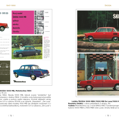 Mototechna - tuzemská i dovážená osobní vozidla na plakátech a v prospektech, 1949 - 1990 - VYPRODÁNO