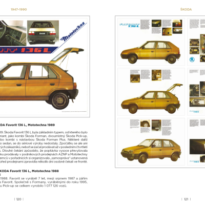 Mototechna - tuzemská i dovážená osobní vozidla na plakátech a v prospektech, 1949 - 1990 - VYPRODÁNO