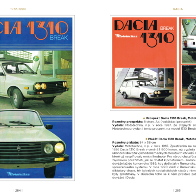 Mototechna - tuzemská i dovážená osobní vozidla na plakátech a v prospektech, 1949 - 1990 - VYPRODÁNO