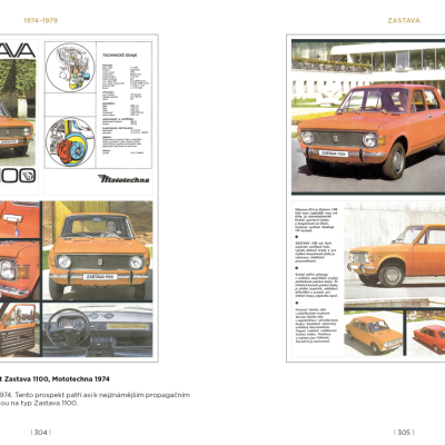 Mototechna - tuzemská i dovážená osobní vozidla na plakátech a v prospektech 1949-1990