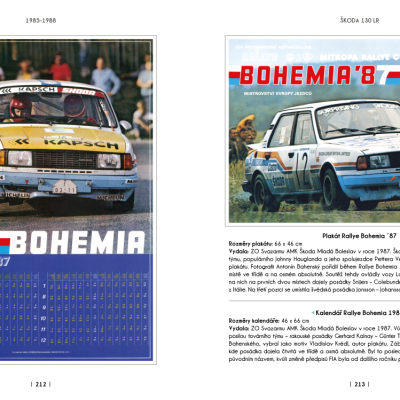 Škoda Motorsport - soutěžní a závodní vozy na plakátech a v prospektech, 1945-2023