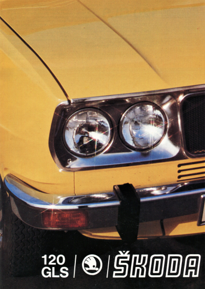 Prospekt Škoda 120 GLS Motokov 1978
