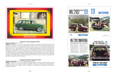 Mototechna - tuzemské aj dovážané osobné vozidlá na plagátoch a v prospektoch, 1949-1990