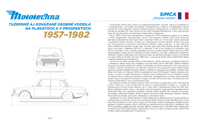 Mototechna - tuzemské aj dovážané osobné vozidlá na plagátoch a v prospektoch, 1949-1990