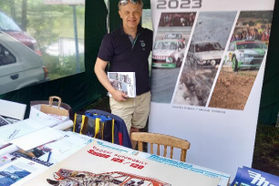 Stánek na Veteran Rallye Křivonoska 2024