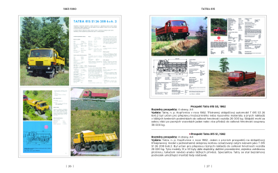 TATRA 815 - legenda na plakátech a v prospektech, 1983-2024