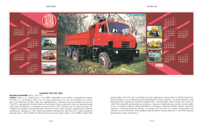 TATRA 815 - legenda na plakátech a v prospektech, 1983-2024