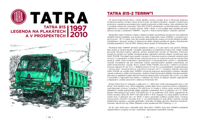 TATRA 815 - legenda na plakátech a v prospektech, 1983-2024
