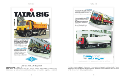 TATRA 815 - legenda na plakátech a v prospektech, 1983-2024