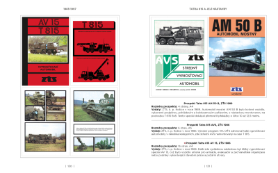 TATRA 815 - legenda na plakátech a v prospektech, 1983-2024