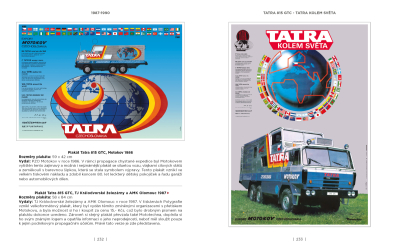 TATRA 815 - legenda na plakátech a v prospektech, 1983-2024