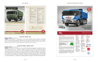 TATRA 815 - legenda na plakátech a v prospektech, 1983-2024