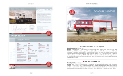 TATRA 815 - legenda na plakátech a v prospektech, 1983-2024