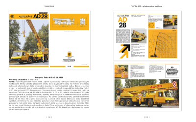 TATRA 815 - legenda na plakátech a v prospektech, 1983-2024