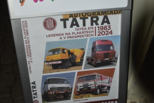 AUTOGRAMIÁDA KNIHY TATRA 815 V GALERII M, 16.12.2024