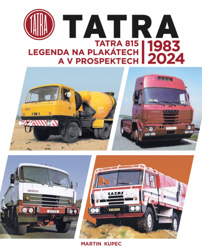 MARTIN DĚTEM: DÁRKOVÝ BALÍČEK - kniha Tatra 815 a Monti systém Rallye Dakar Tatra 815 - DOPRODEJ POSLEDNÍCH KUSŮ