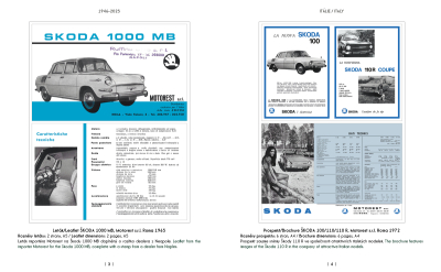 ŠKODA - propagace v zahraničí / Promotion Abroad 1945-2025 - PŘEDPRODEJ