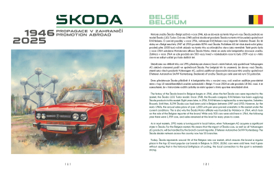 ŠKODA - propagace v zahraničí / Promotion Abroad 1945-2025 - PŘEDPRODEJ
