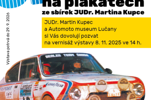 POZVÁNKA NA VERNISÁŽ výstavy plakátů ERESO v Lučanech, 8.11.2025