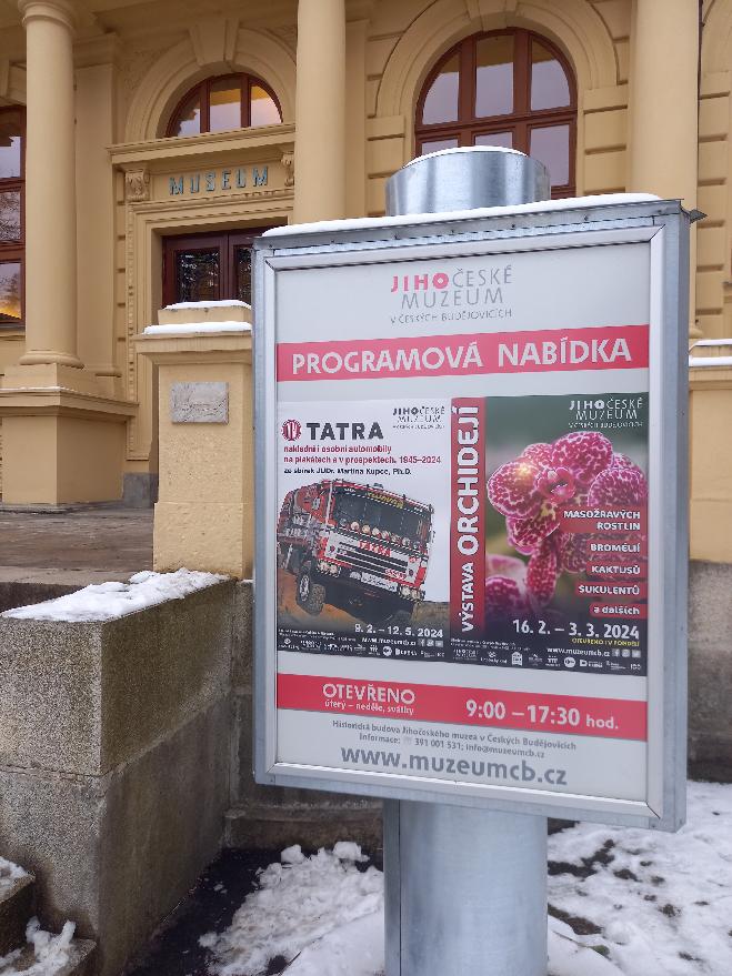 Jihočeské muzeum představuje Výstavu plakátů Tatra 