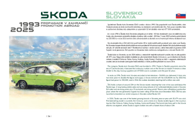 ŠKODA - propagace v zahraničí / Promotion abroad 1945-2025 - PŘEDPRODEJ