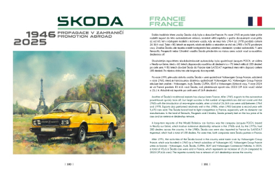 ŠKODA - propagace v zahraničí / Promotion abroad 1945-2025 - PŘEDPRODEJ
