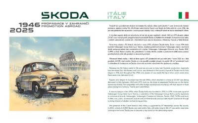 ŠKODA - propagace v zahraničí / Promotion abroad 1945-2025 - PŘEDPRODEJ