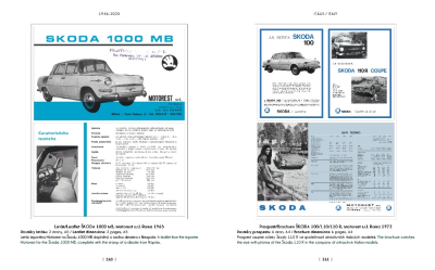 ŠKODA - propagace v zahraničí / Promotion abroad 1945-2025 - PŘEDPRODEJ